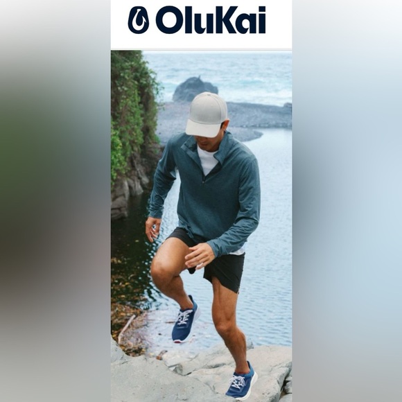 Olukai Island Hopper Men’s Sneakers | Size 9 (EU 42) Lightweight Travel Vacation - Picture 8 of 9